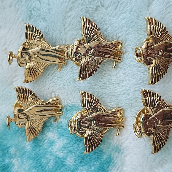 Winged Angel Dog Brooch/Pin...New...6 - Picture 2 of 5